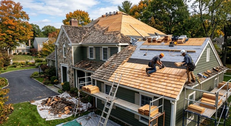 Cedar Shingles Replacement