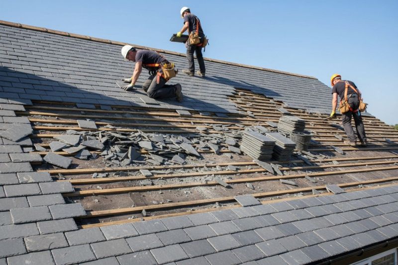 Slate Roof Replacement in Milton, VT