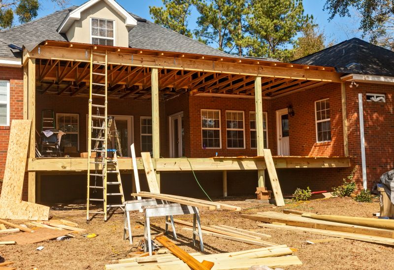A Frame Roof Installation in Saint Albans, VT