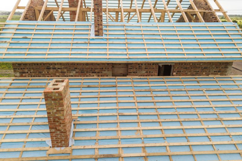 A Frame Roof Installation in Saint Albans, VT