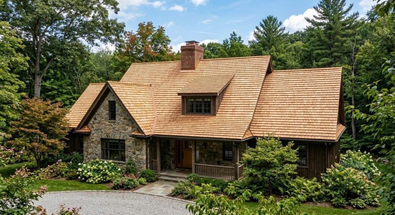Cedar Roof Construction in Saint Albans, VT