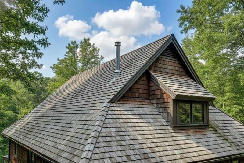 Cedar Roof Replacement in Colchester, VT