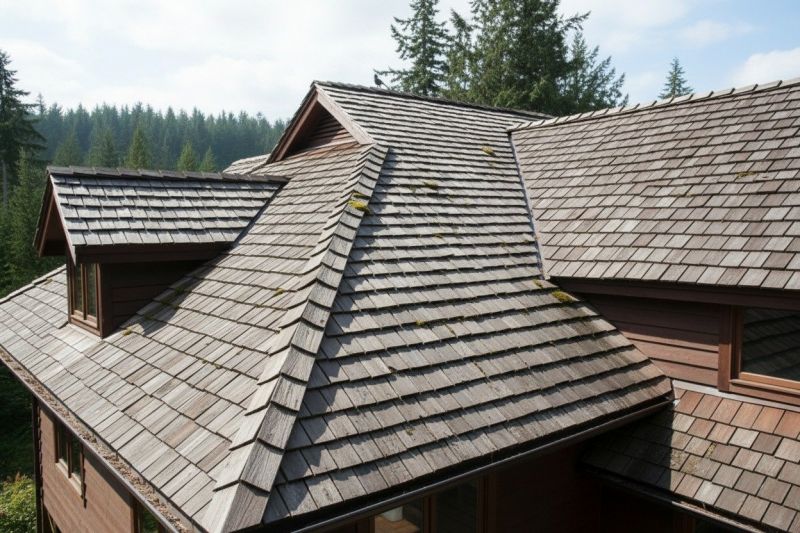 Cedar Roof Replacement in Grand Isle, VT