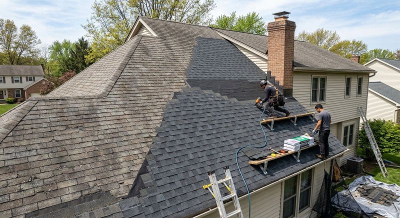 Damaged Roof Replacement in Montgomery Center, VT