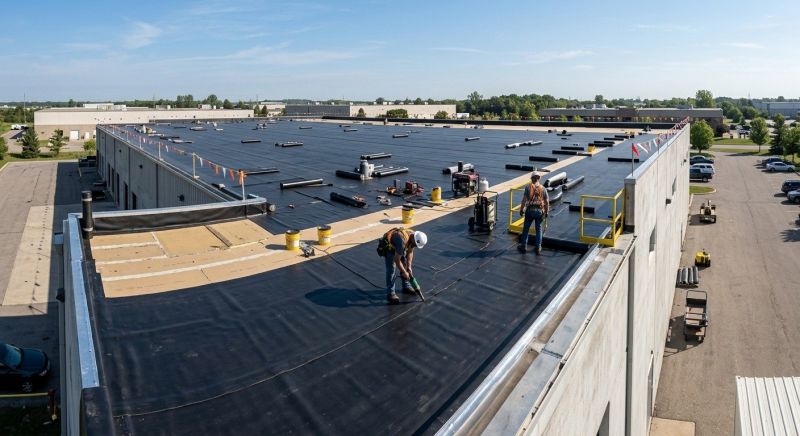 Epdm Roof Installation in Saint Albans, VT