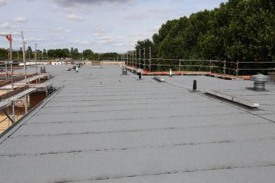 Flat Roof Installation in Franklin, VT