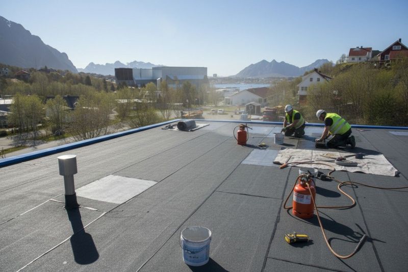 Flat Roof Replacement in Saint Albans, VT