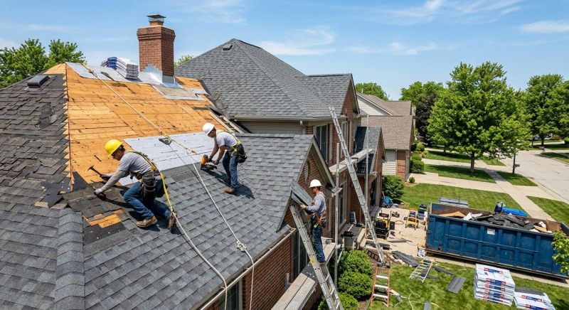Residential Roof Replacement in Grand Isle, VT