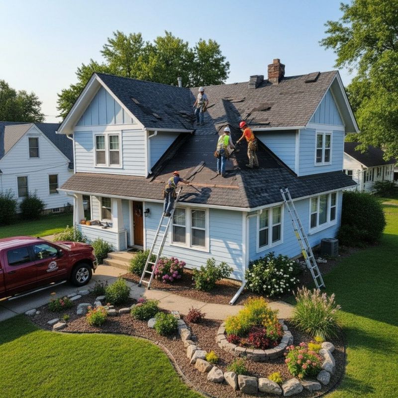 Shingle Roof Replacement in Franklin County, VT