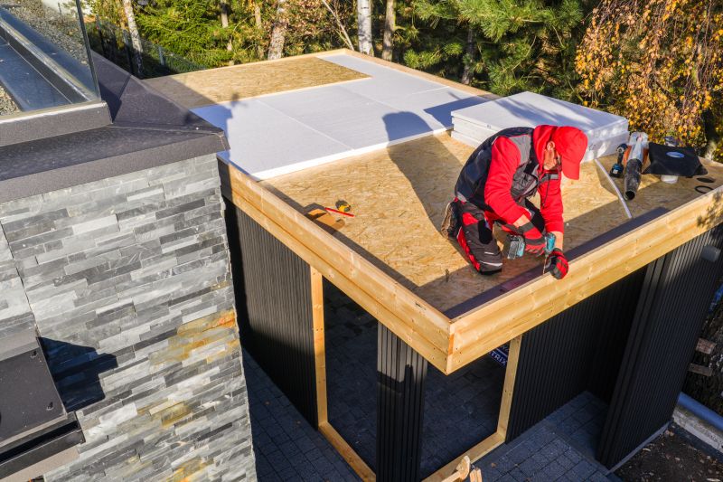 Single Ply Roof Installation in Enosburg Falls, VT