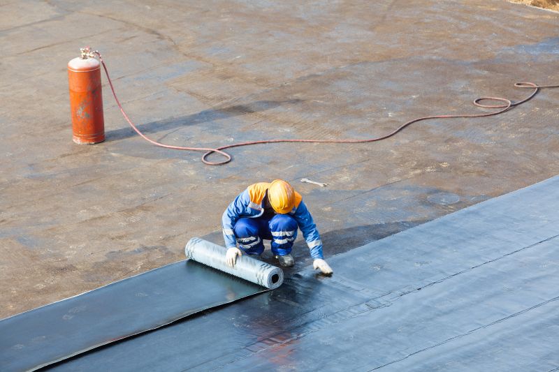 Single Ply Roof Installation in Saint Albans, VT