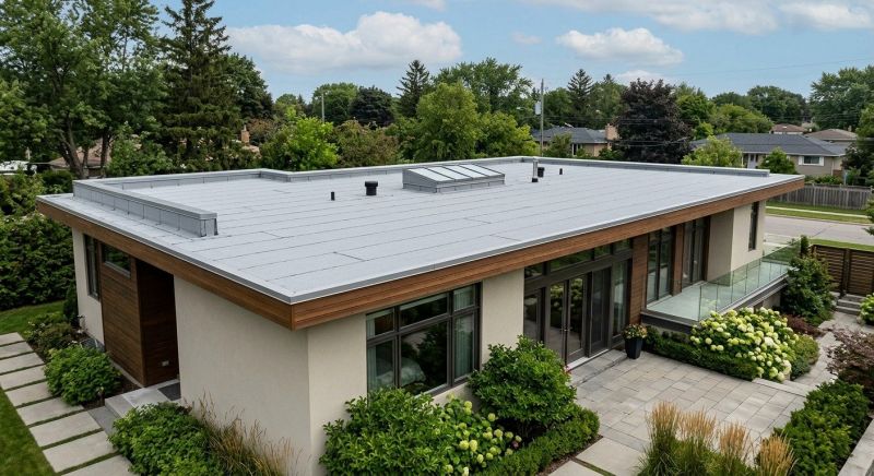 Single Ply Roof Installation in Montgomery Center, VT