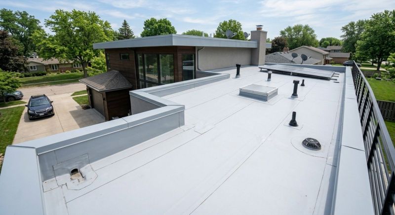 Single Ply Roof Replacement in Cambridge, VT