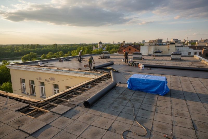 Single Ply Roof Replacement in Chittenden County, VT