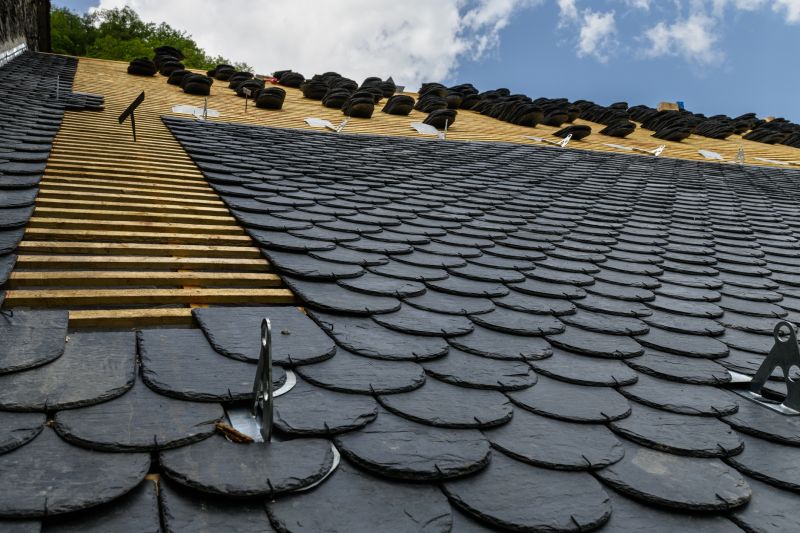 Slate Roof Installation in Montgomery Center, VT