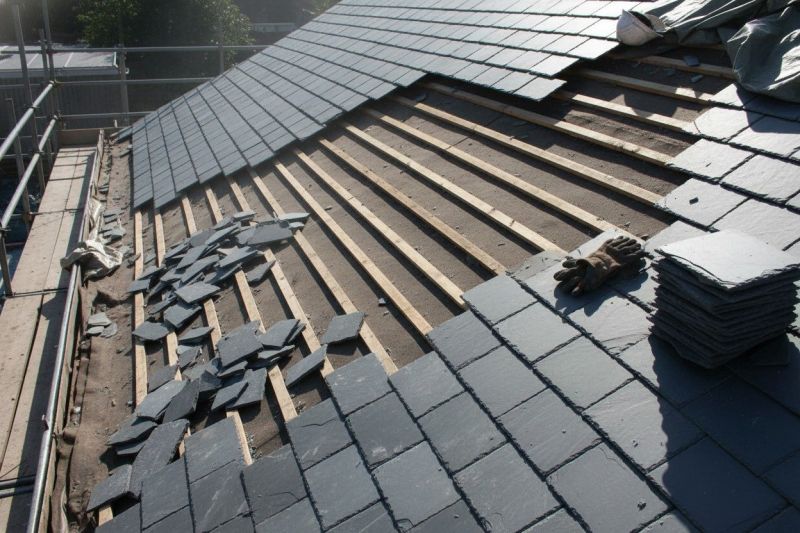 Slate Roof Replacement in Cambridge, VT