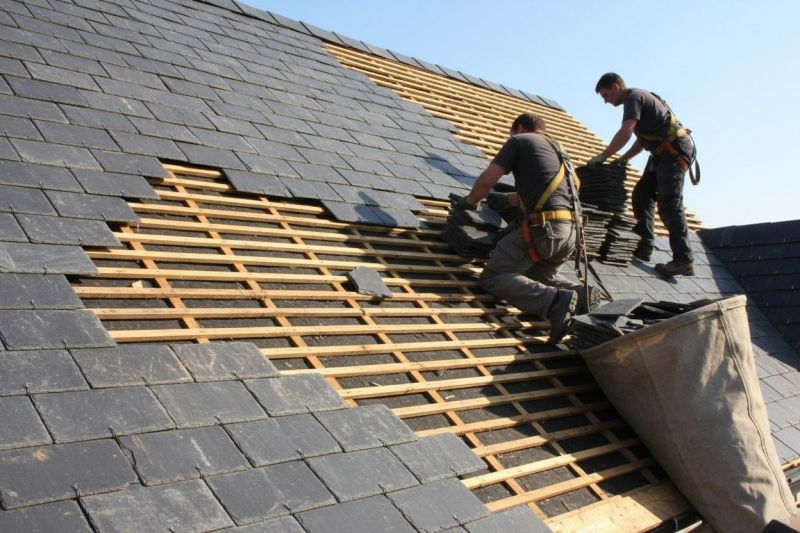 Slate Roof Replacement in Colchester, VT