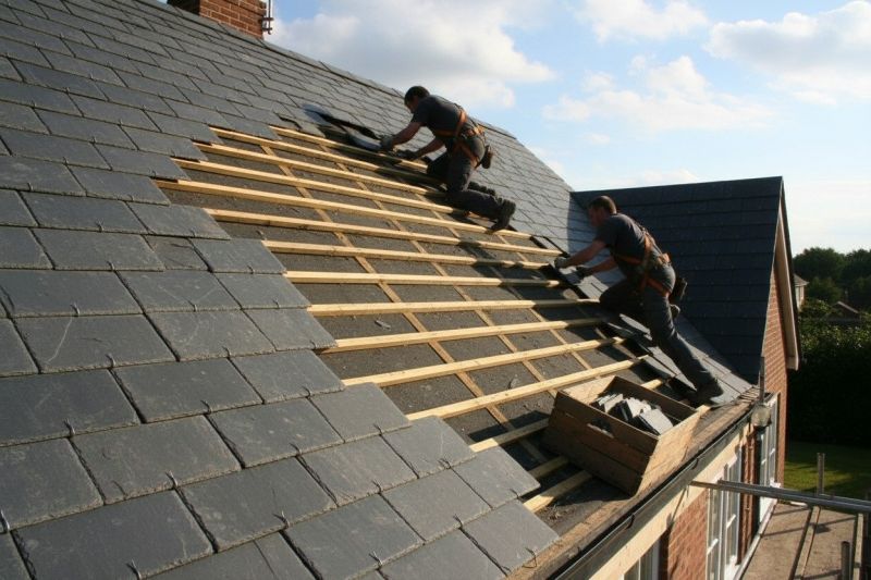 Slate Roof Replacement in Saint Albans, VT