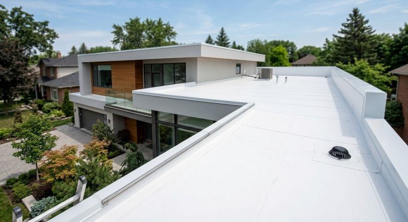 Tpo Roof Installation in Essex Junction, VT
