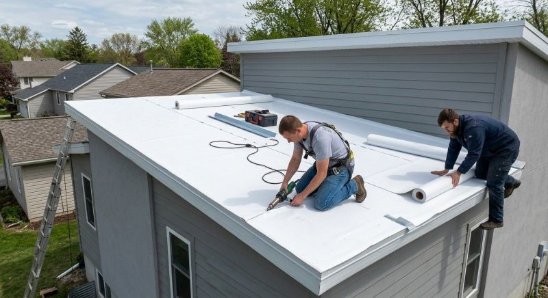 Tpo Roof Installation in Franklin County, VT