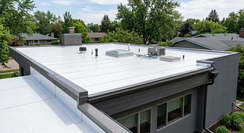 Tpo Roof Replacement in Enosburg Falls, VT