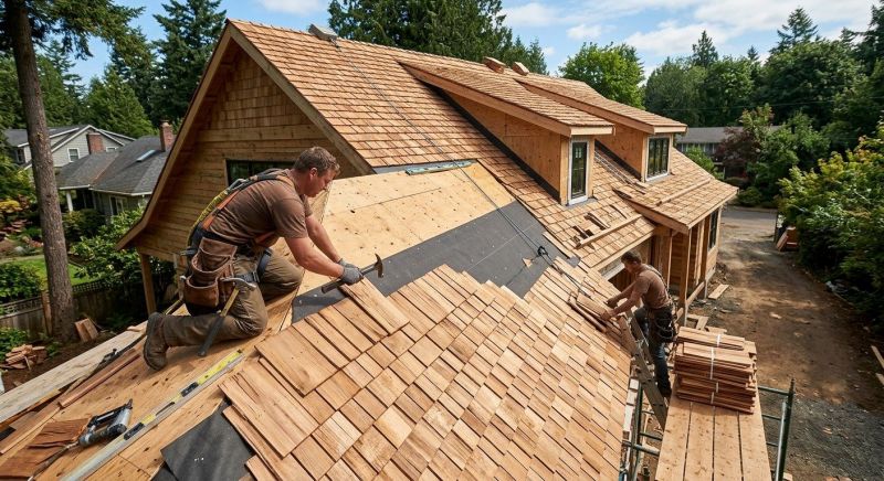 Wood Roofing Installation in Saint Albans, VT