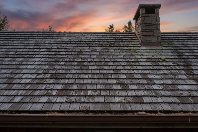 Wood Shake Roof Replacement in Franklin, VT