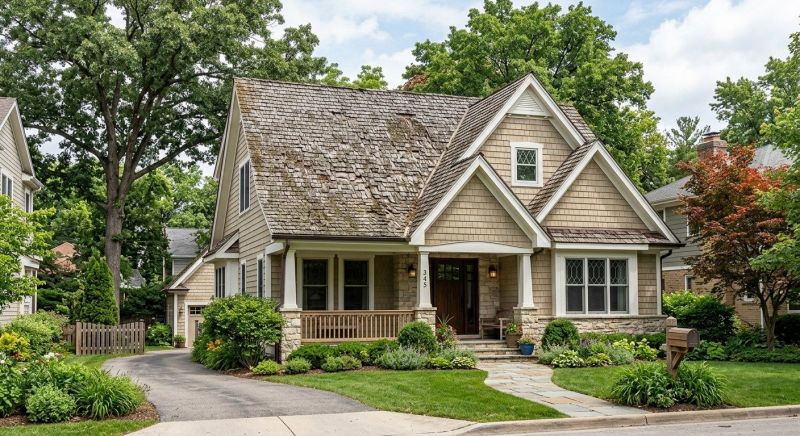Wood Shake Roof Replacement in Milton, VT